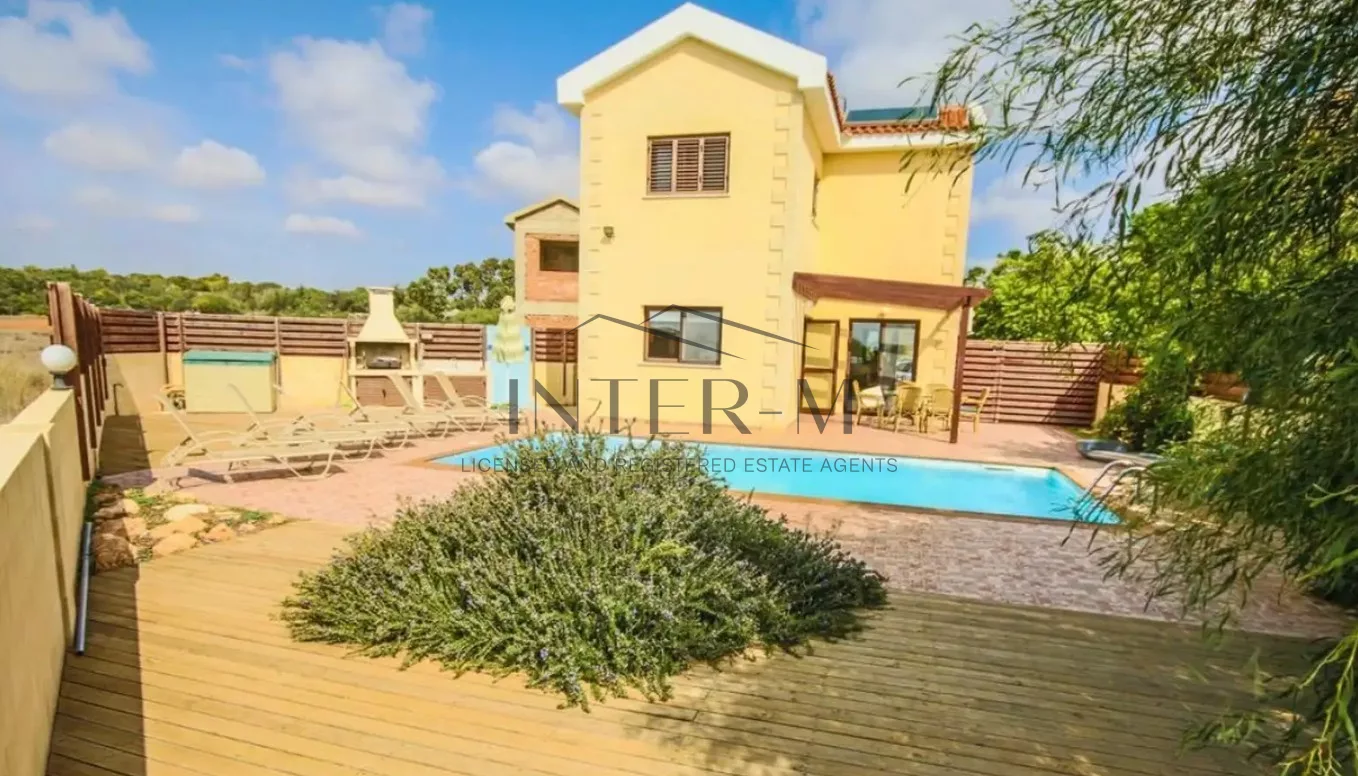 Charming  Detached House For Sale In Agia Napa, Famagusta(3 Bedrooms)