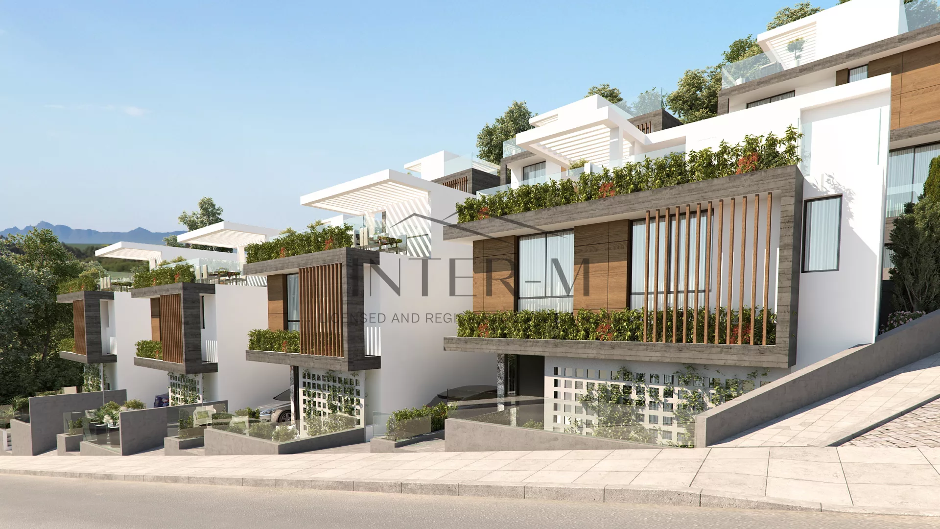 2-bedroom house with roof garden in Moni, Limassol, Cyprus
