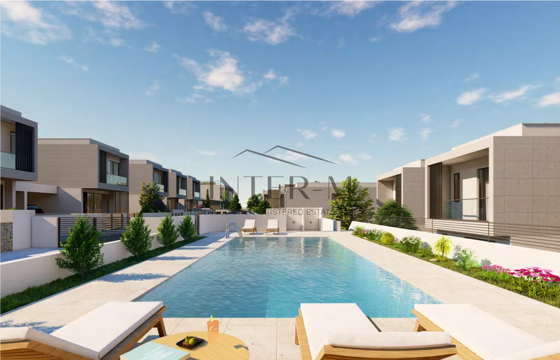 Beachfront Villas For Sale In Chloraka, Paphos  (3 Bedroom)