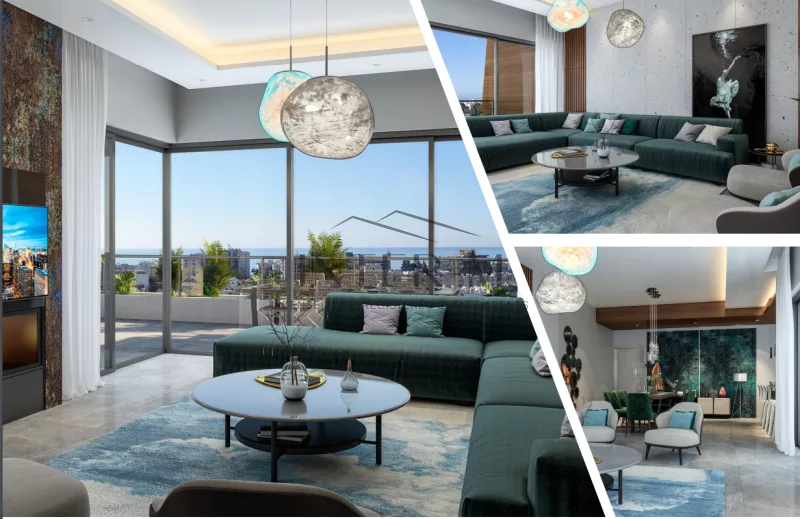 Penthouse With Stunning Sea-View For Sale In Germasoyia Tourist Area, Limassol (3 Bedroom) photo 3