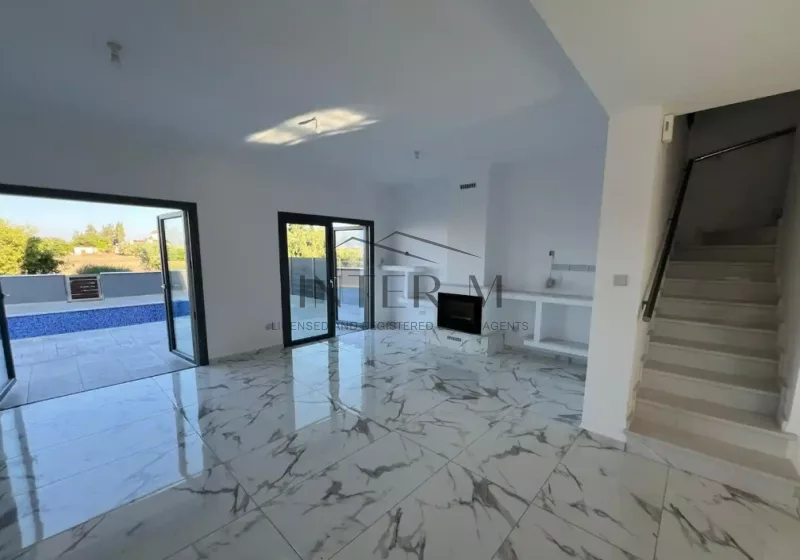 Beautiful Semi Detached House Fоr Sаle,In Mandria, Paphos, Cyprus (3 Bedroom) φωτογραφία 4