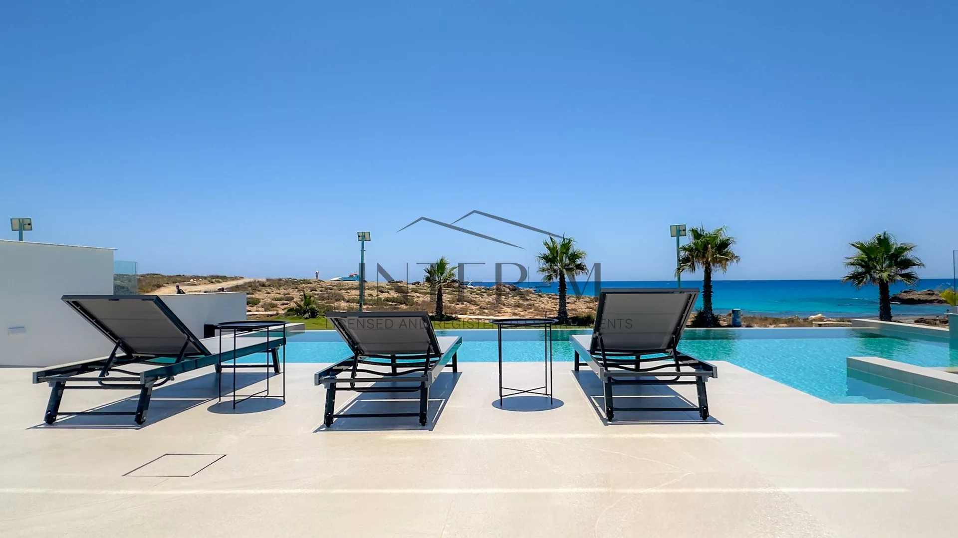 Beachfront Villa For Sale In Famagusta, Ayia Napa, Cyprus (4 Bedroom) (4 Bedroom)