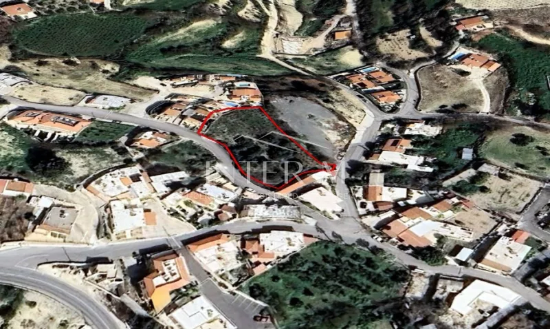 Residential Land For Sale In Tsada, Paphos, Cyprus(2054 Sq.m)