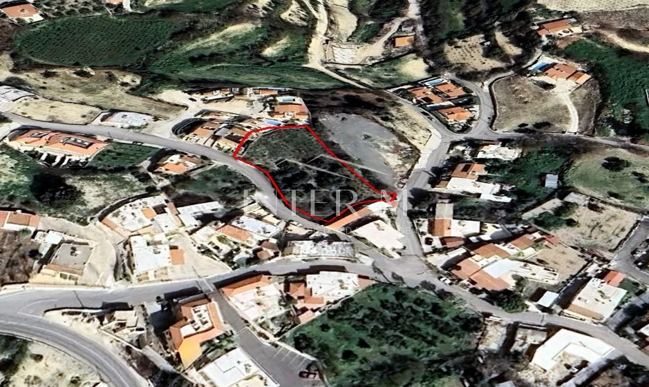 Residential Land For Sale In Tsada, Paphos, Cyprus(2054 Sq.m)
