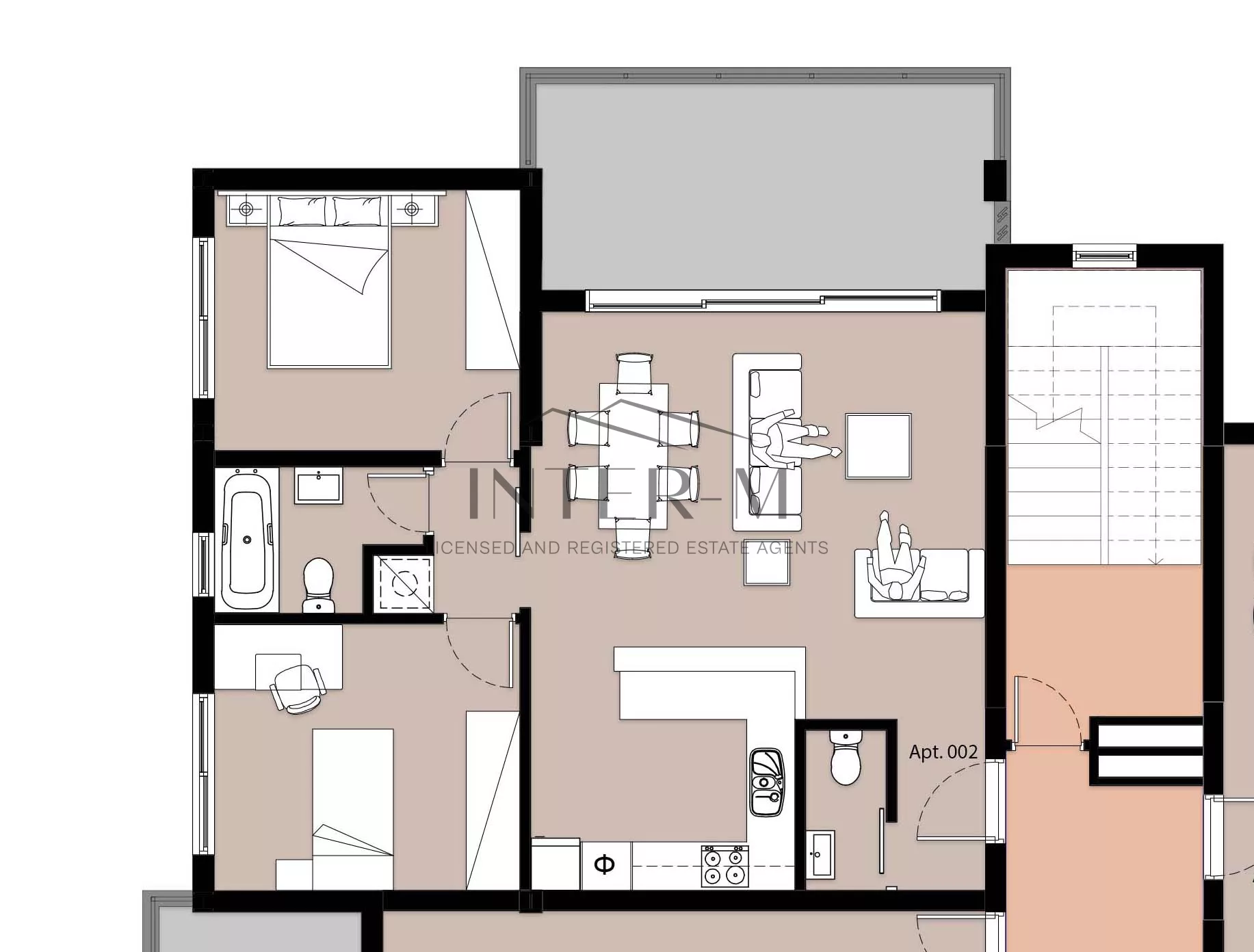 Modern 2-Bedroom Apartment For Sale – Mesa Geitonia, Limassol, Cyprus φωτογραφία 6