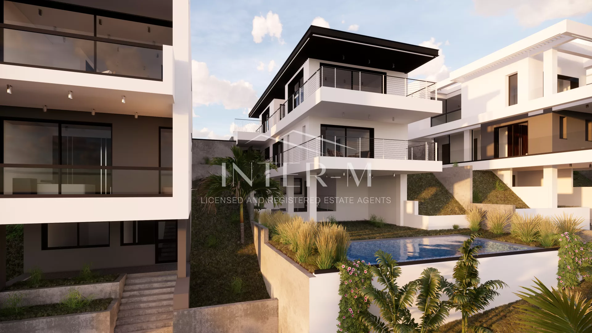 Luxury Villas For Sale In The Ayios Tychon , Limassol  (3 Bedroom)