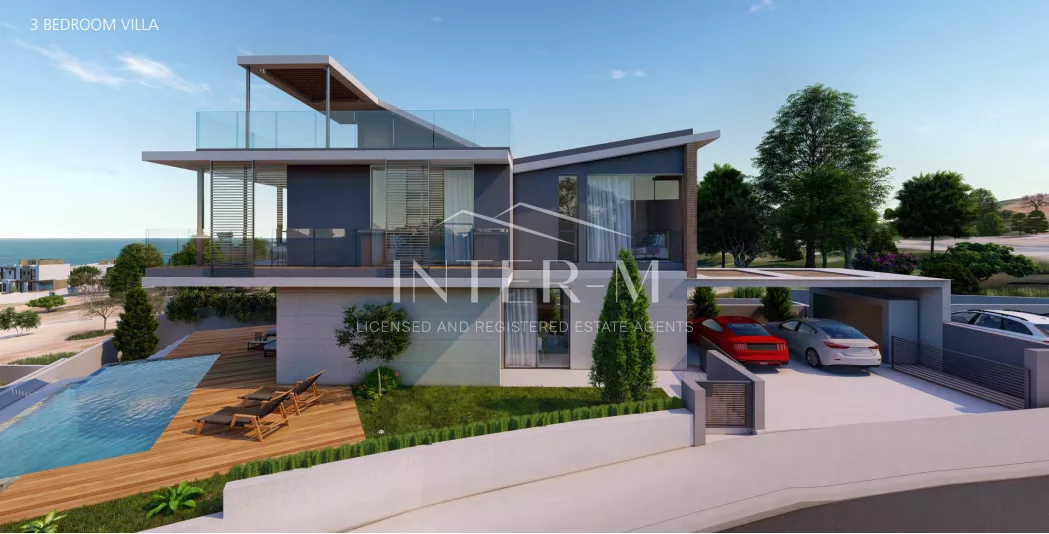 Beachfront Villas For Sale In Chloraka, Paphos  (3 Bedroom) photo 1