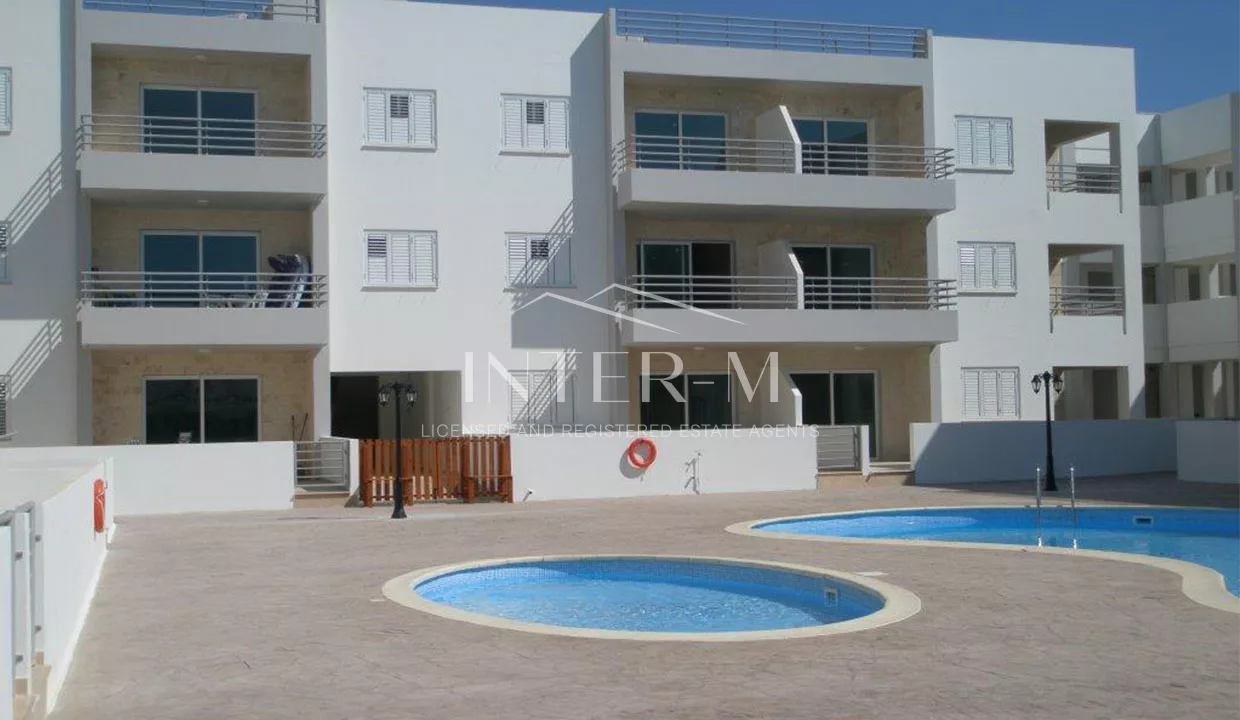Two-bedroom Apartments In Protaras With Communal Pool