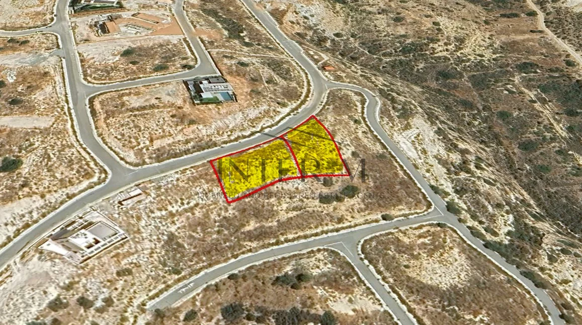 Two Connected Residential Plots For Sale In Agios Athanasios, Limassol, Cyprus(2532 Sq.m)