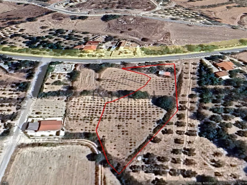 Residential Land For Sale In Letymbou, Paphos, Cyprus(2,536 Sq.m)