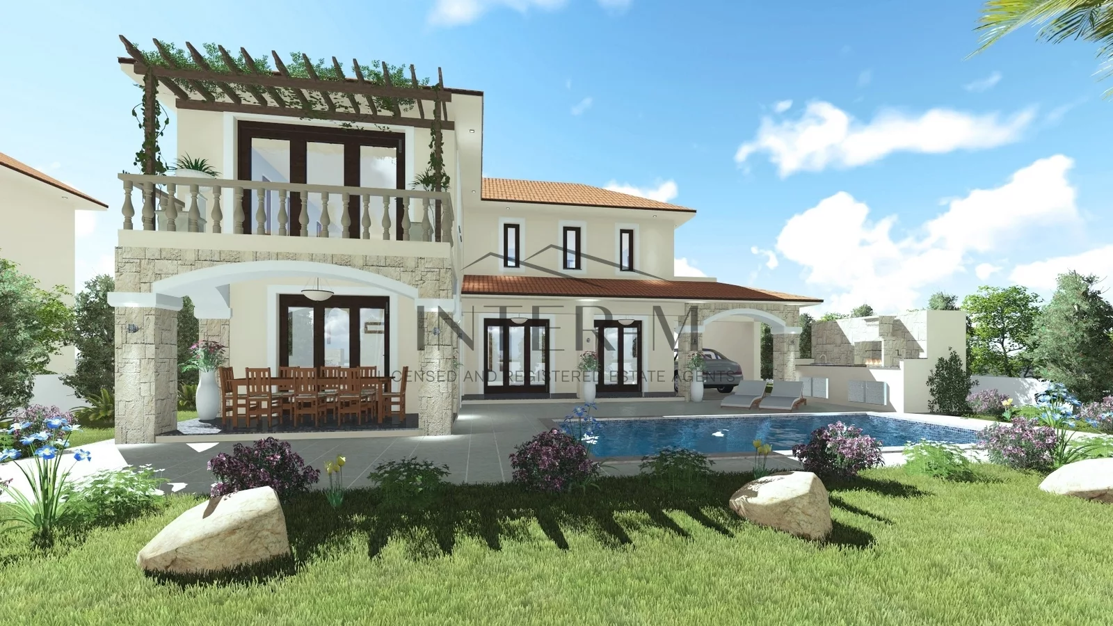 Cozy New Villas For Sale In Kalavasos , Larnaca  (3 Bedroom)