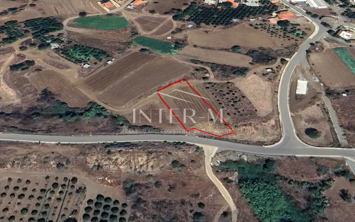Residential Land For Sale In Eptagonia, Limassol, Cyprus (1588 Sq.m)
