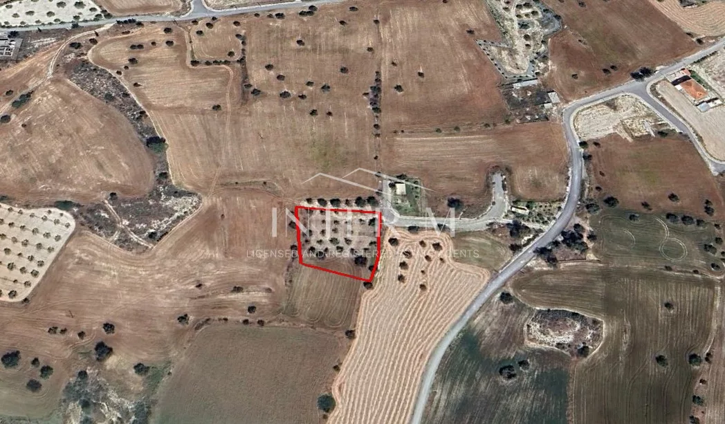 Residential Land For Sale In Anglisides, Larnaca, Cyprus(2007 Sq.m)