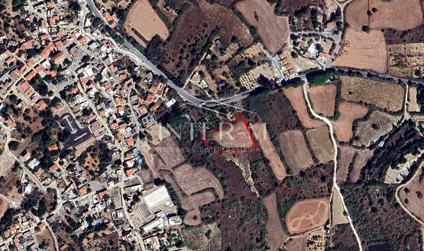Exclusive 3,679 M² Residential Land For Sale In Kathikas, Paphos, Cyprus (3679 Sq.m) photo 2
