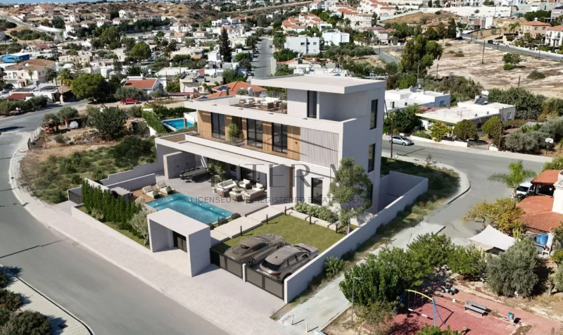 Brand New Luxury Detached Villa With Sea Views In Mouttagiaka, Limassol, Cyprus(6 Bedrooms) photo 3