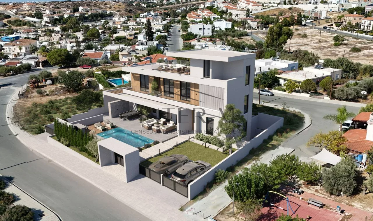 Brand New Luxury Detached Villa With Sea Views In Mouttagiaka, Limassol, Cyprus(6 Bedrooms) photo 3