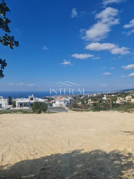 Prime Residential Land With Sea Views For Sale In Tala, Paphos – 1,000 M² (1027 Sq.m) photo 2