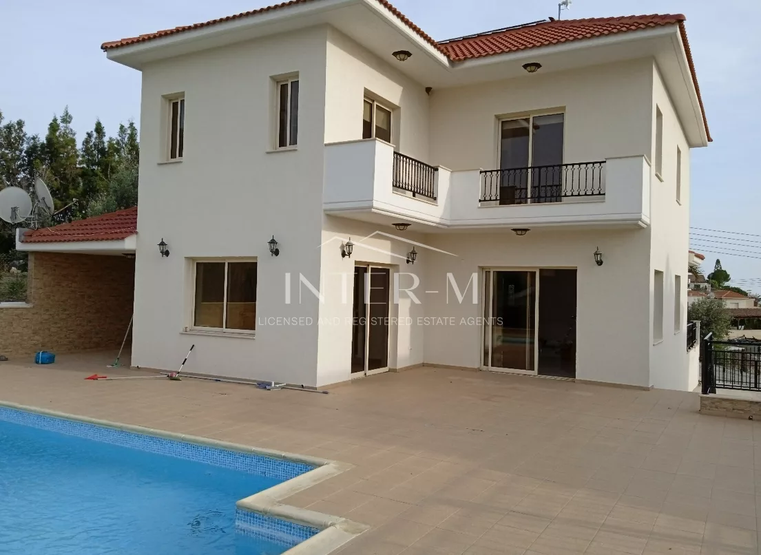 Beautiful Detached House To Rent,Linopetra Limassol (4 Bedroom)
