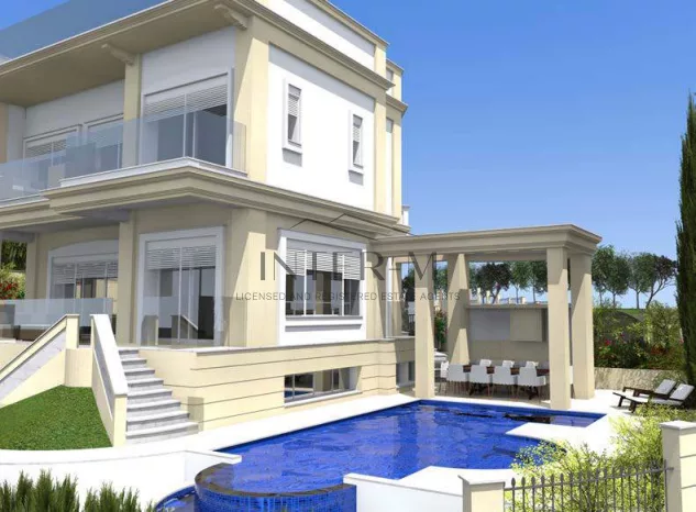 Sea Front Villa For Sale In Kissonerga, Paphos District (4 Bedroom)
