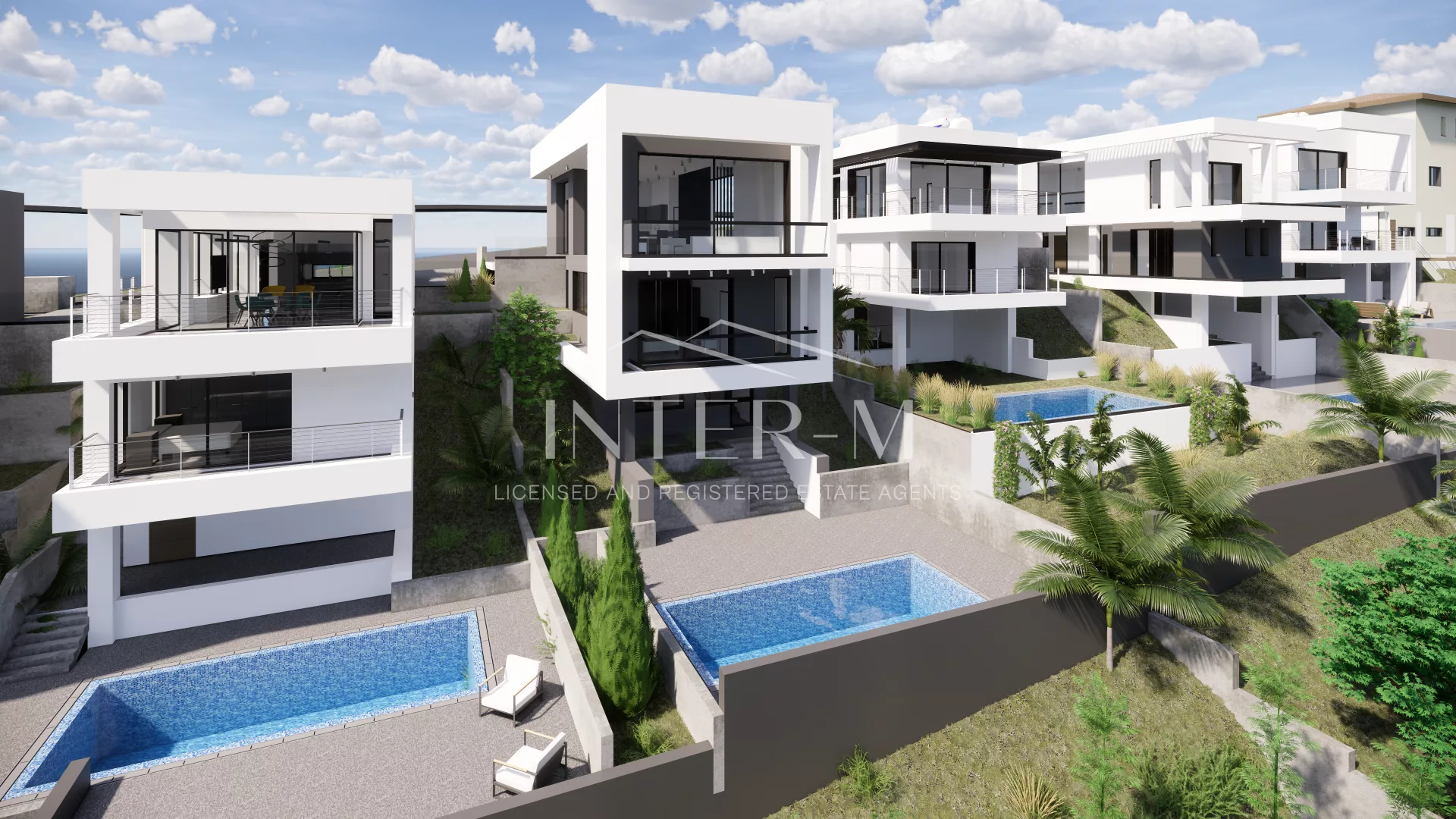 Luxury Villas For Sale In Ayios Tychon , Limassol  (3 Bedroom)