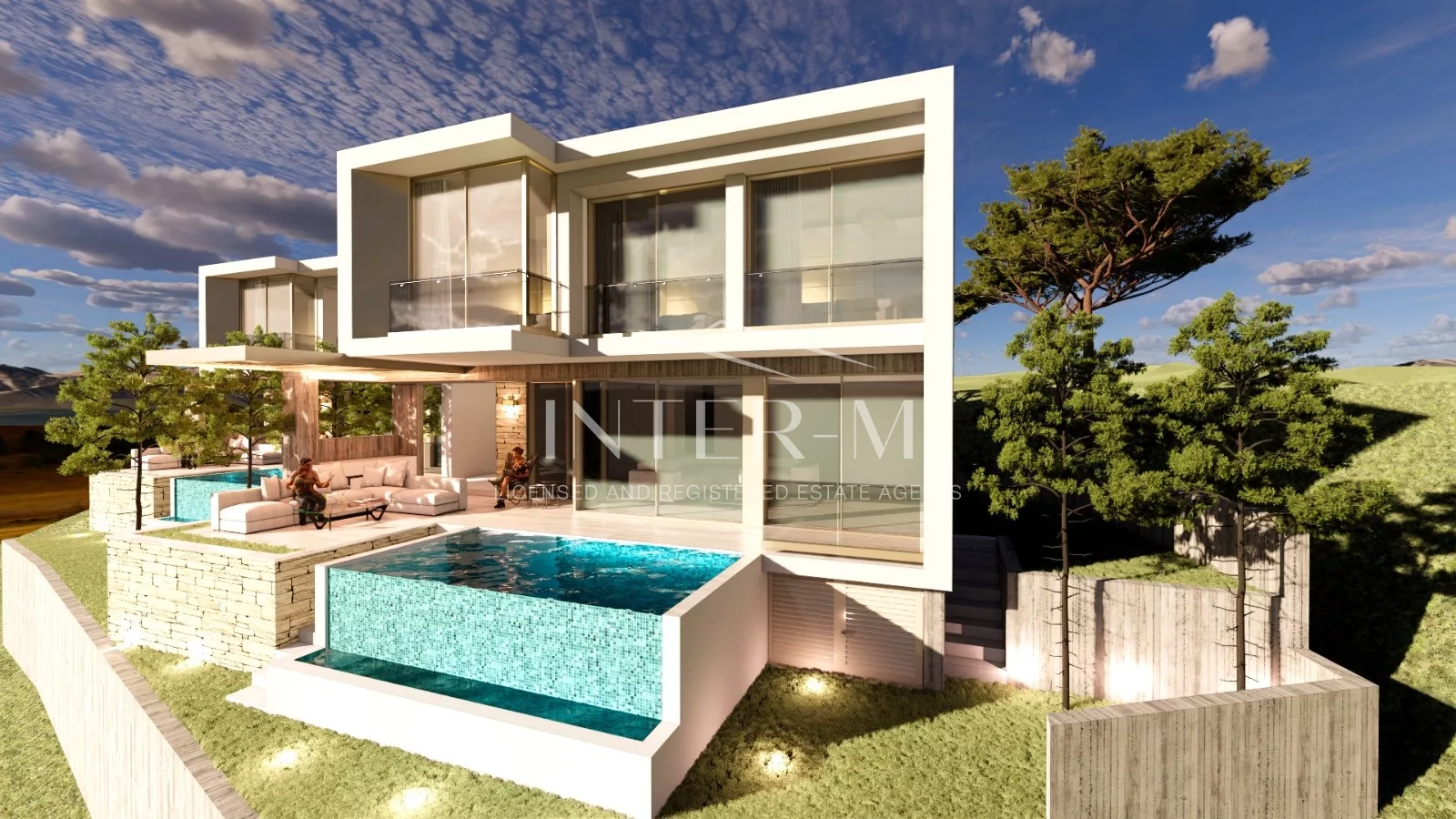Under Construction Luxury Semi-Detached House With Pool For Sale In Tsada, Paphos, Cyprus  (3 Bedroom) photo 3