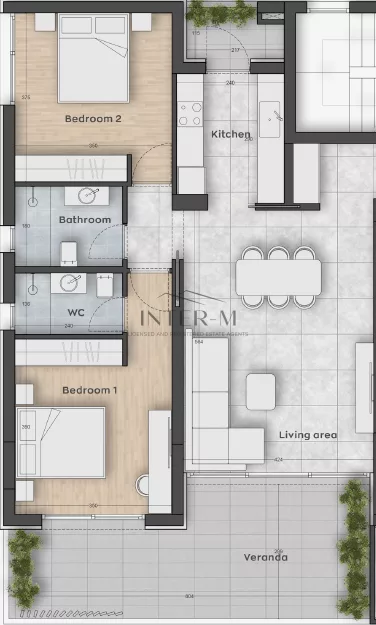 Contemporary 2-Bedroom Apartment For Sale In Limassol, Linopetra (2 Bedroom) photo 4
