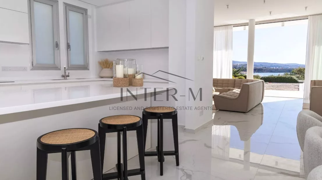 Contemporary Seafront Villa For Sale In Coral Bay, Paphos, Cyprus( 4 Bedrooms) photo 3