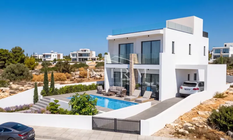 BRAND-NEW 4-BEDROOM LUXURY VILLA FOR SALE – PEYIA, PAPHOS,CYPRUS photo 2