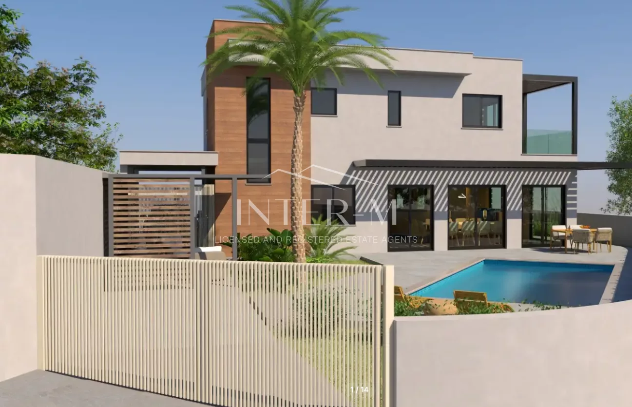 MODERN 4-BEDROOM VILLA FOR SALE WITH PRIVATE POOL & SEA VIEWS,Agios Tychonas, Limassol,Cyprus (4 Bedroom) φωτογραφία 1