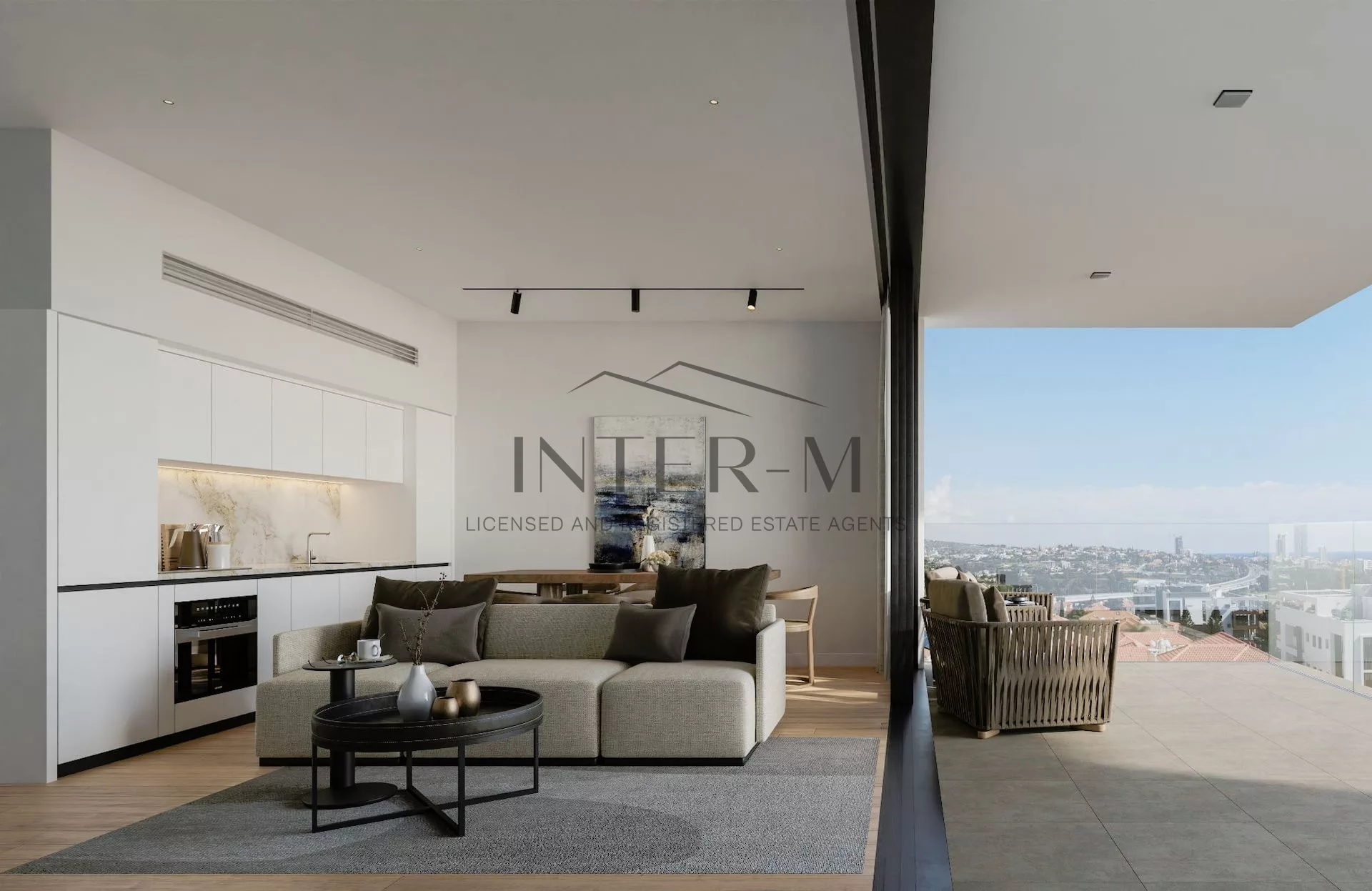 Stylish Top Floor Penthouse Apartment For Sale In Germasogeia, Limassol, Cyprus( 2 Bedrooms)