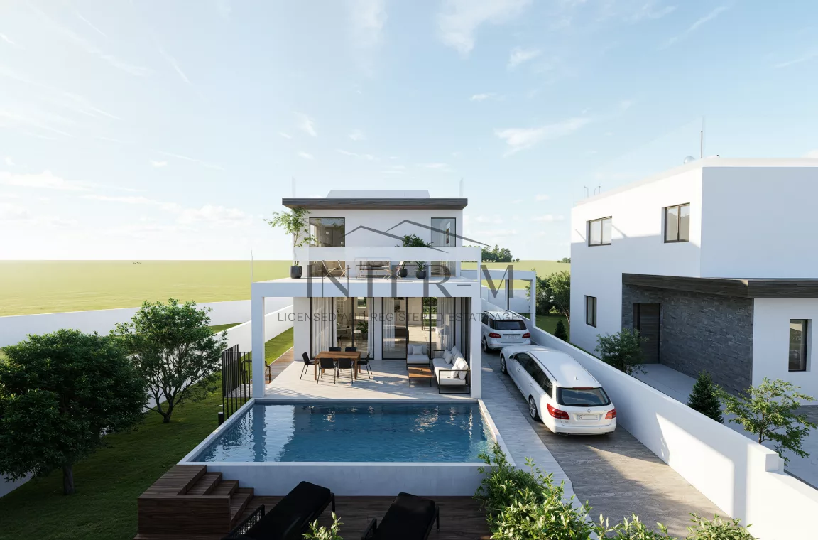 Detached House For Sale In Moni, Limassol, Cyprus  (3 Bedroom)