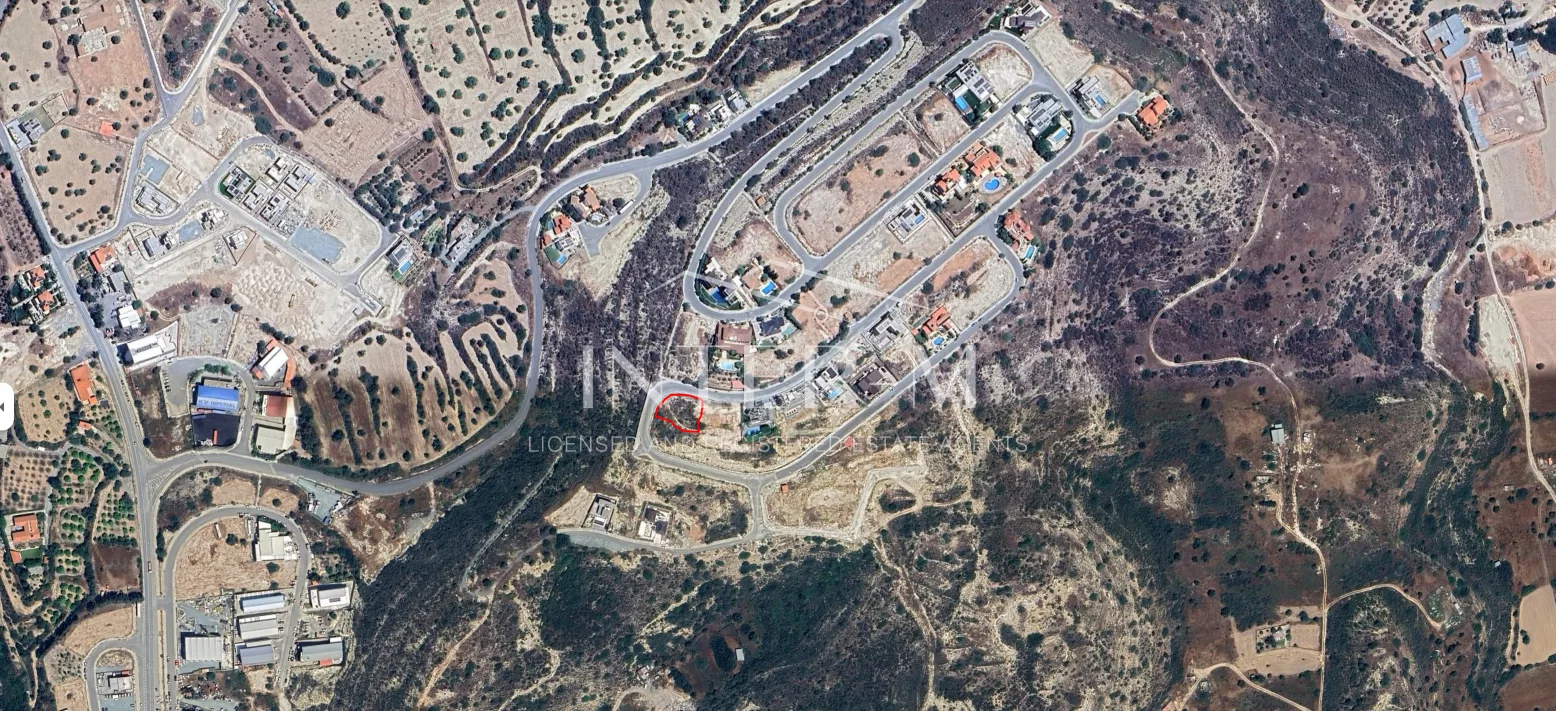 Plot For Sale In Panthea Limassol Cyprus (869 Sq.m)