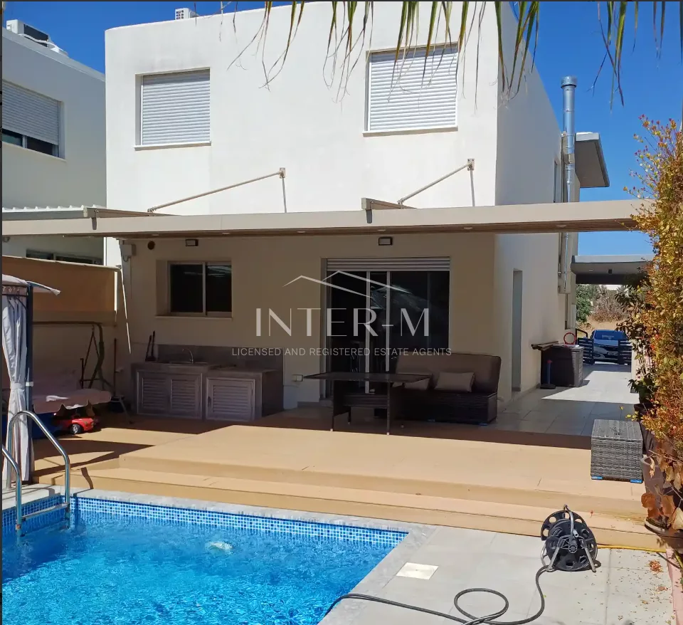 Stylish 4-Bedroom Semi-Detached House For Rent In Ypsonas, Limassol (4 Bedroom)