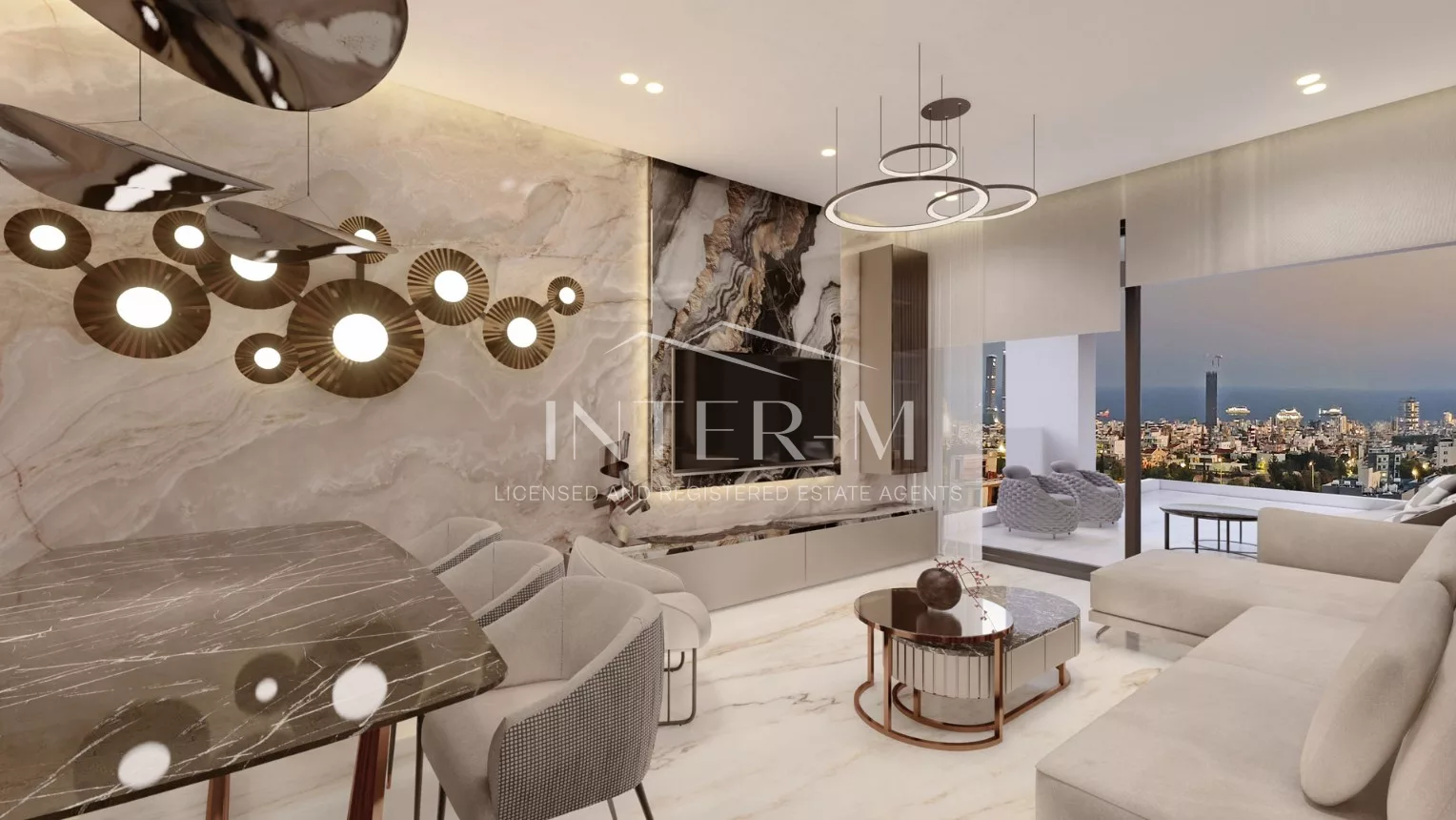Modern Top Floor 3-Bedroom Penthouse For Sale In Panthea, Limassol, Cyprus photo 4