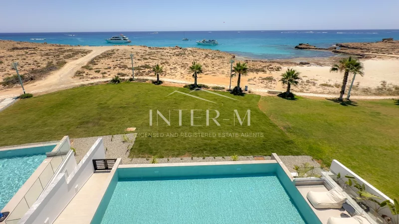 Beachfront Villa For Sale In Famagusta, Ayia Napa, Cyprus (4 Bedroom) (4 Bedroom) φωτογραφία 4