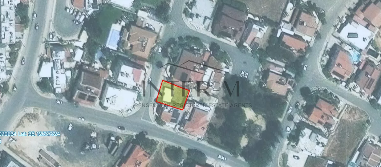 Residencial Plot For Sale In Nicosia, Strovolos, Cyprus (243 Sq.m)