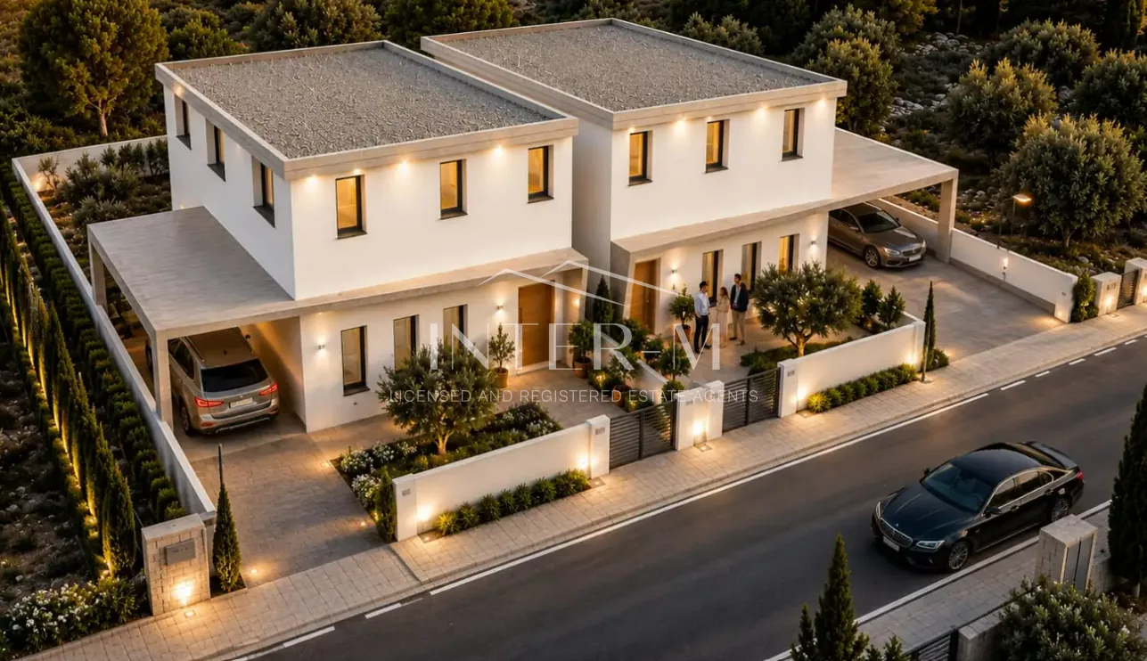Luxury Contemporary 3-Bedroom Detached Villa For Sale – Pervolia, Larnaca,Cyprus (3 Bedroom)