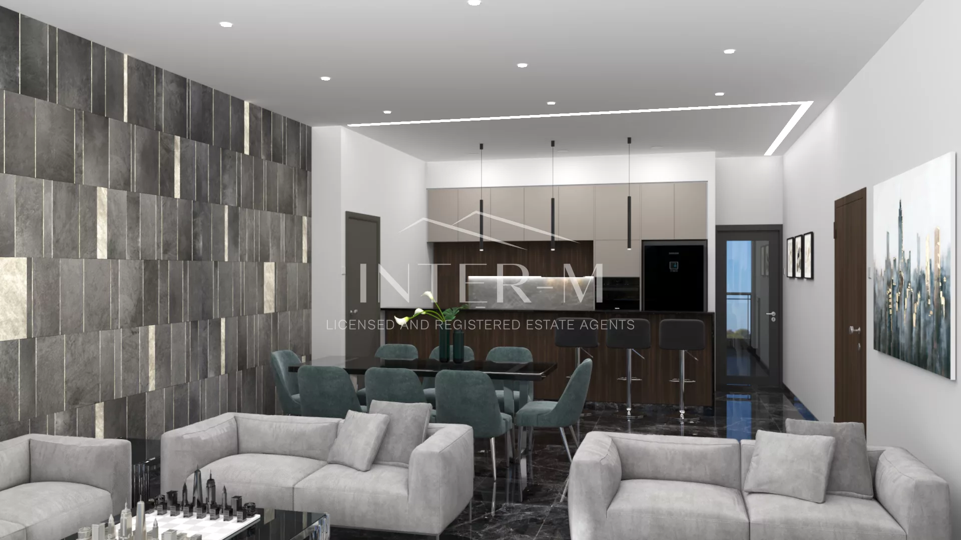 Luxury 3-Bedroom Penthouse For Sale – Mesa Geitonia, Limassol, Cyprus (3 Bedroom)
