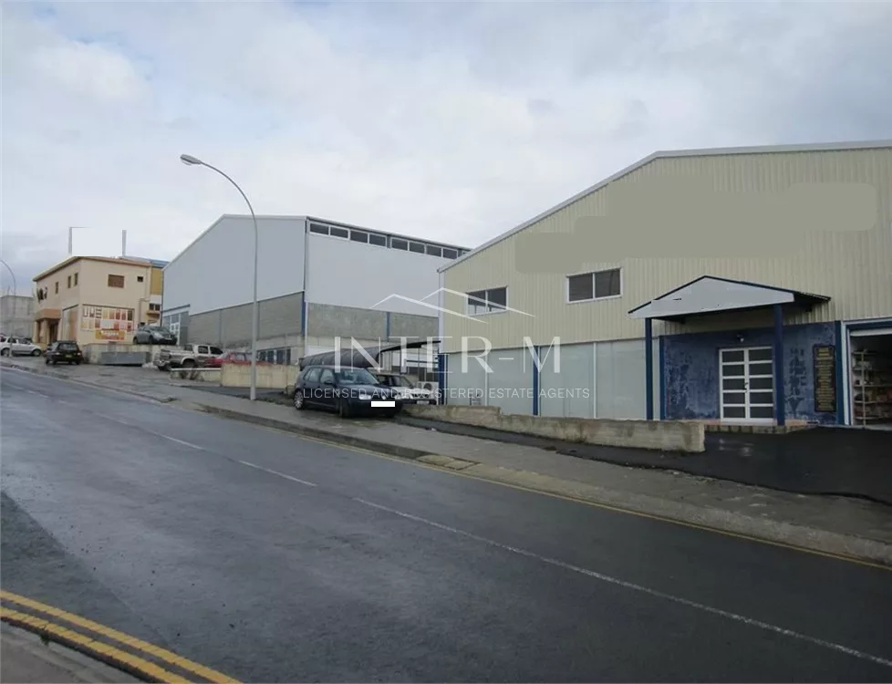 Warehouse For Sale In Agios Sylas Industrial Area, Ypsonas