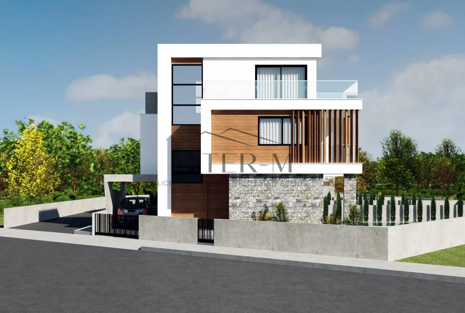 Modern Villas  For Sale In Ayios Tychon , Limassol  (4 Bedroom)