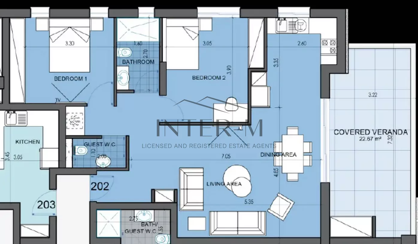 Brand New 2-Bedroom Apartment For Sale – Katholiki, Limassol,Cyprus (2 Bedroom) photo 2