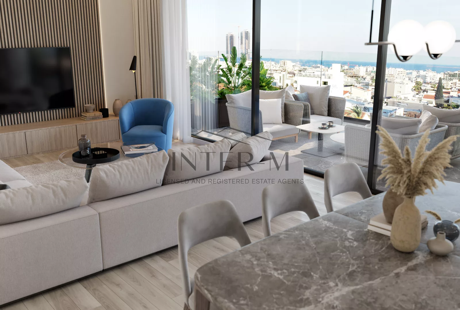 Luxury Apartment For Sale In The City Center ,Limassol  (3 Bedroom)