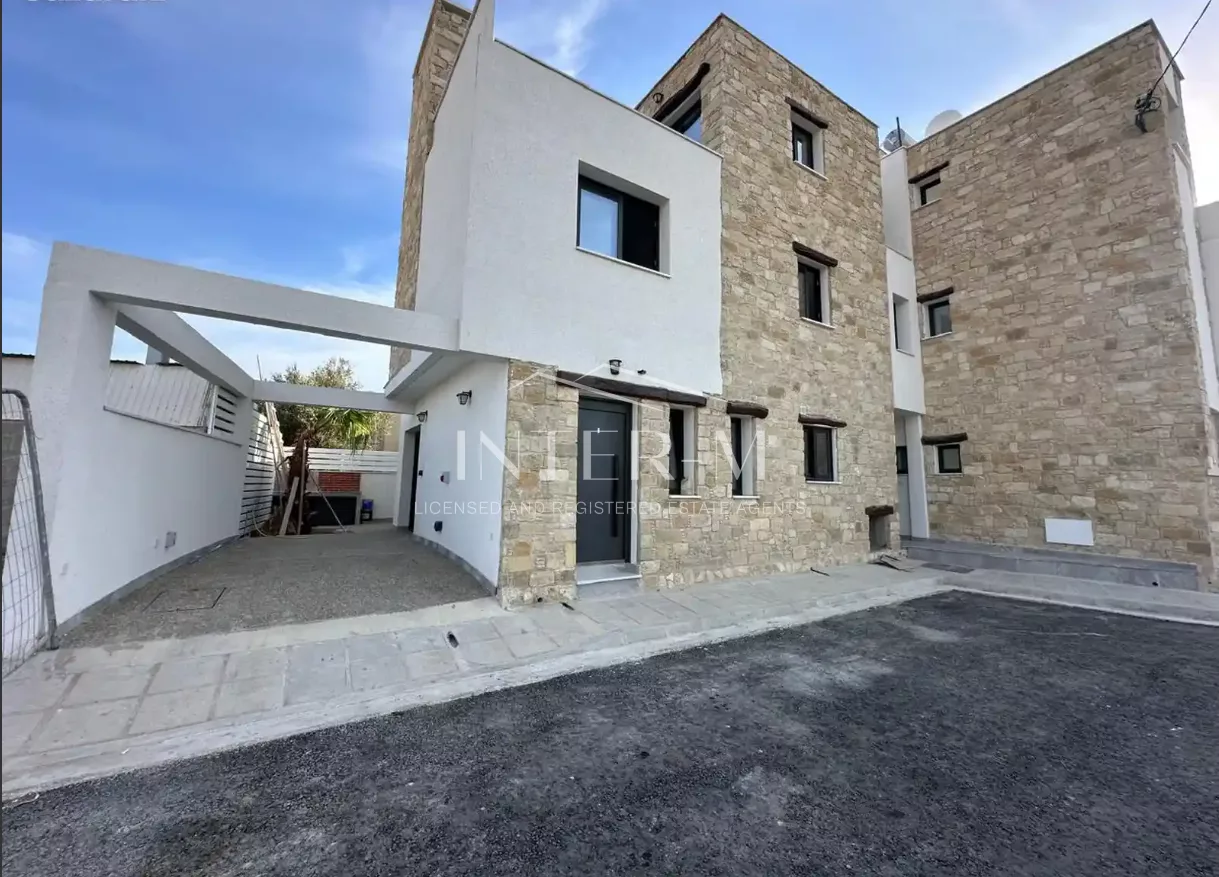 Brand New 3-Bedroom Semi-Detached House In Pirgos, Limassol, Cyprus (3 Bedroom)
