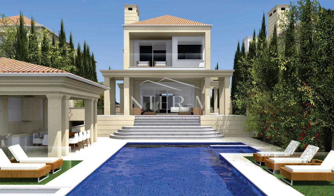 Sea Front Villa For Sale In Kissonerga, Paphos District (4 Bedroom)