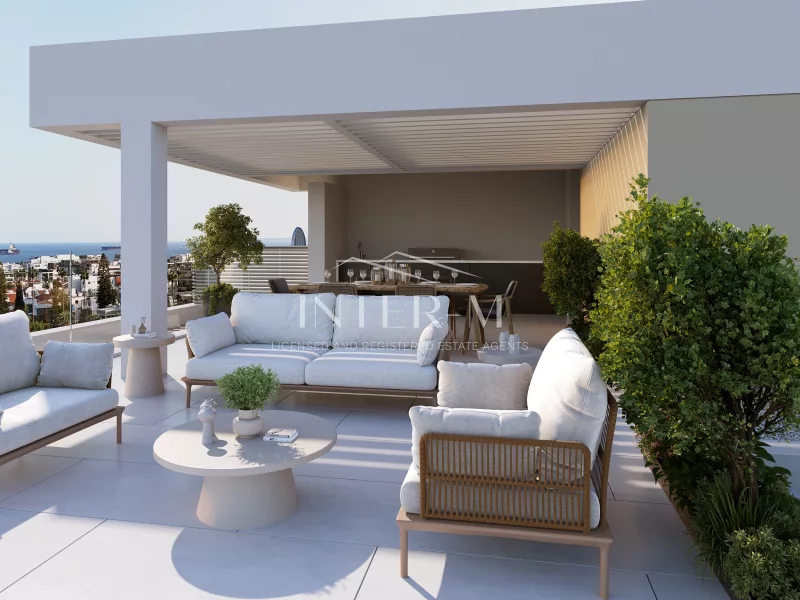 Luxurious Penthouse With Roof Garden In Germasogeia, Limassol, Cyprus (3 Bedroom)