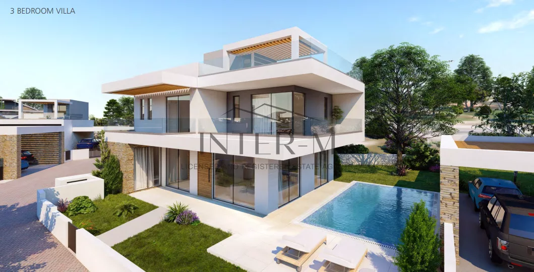 Beachfront Villas For Sale In Chloraka, Paphos  (3 Bedroom) photo 3