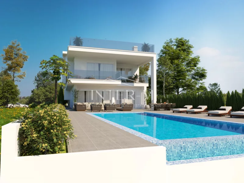 Luxury Beach Front Villa For Sale In Pervolia , Larnaqca (5 Bedroom) φωτογραφία 2