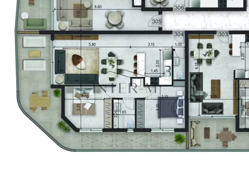 Corner Apartment For Sale In Omonoia, Limassol, Cyprus(2 Bedrooms) photo 2