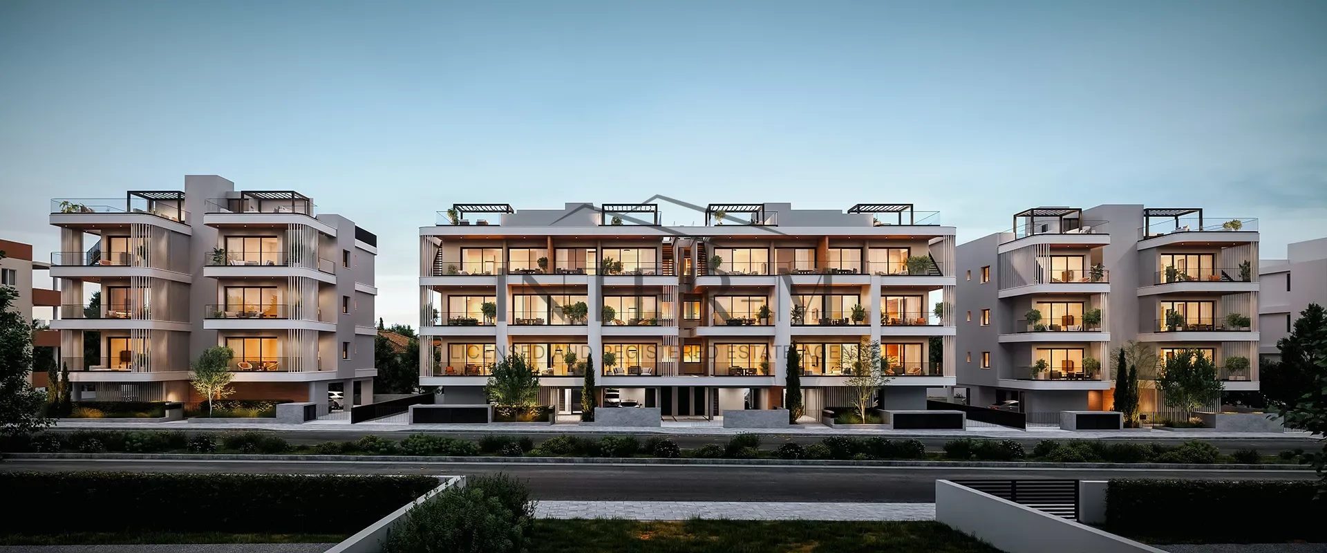 Apartment for Sale  with Roof Garden in Ekali, Limassol, Cyprus 