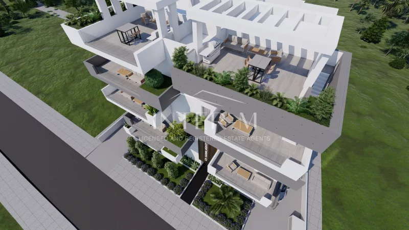 Modern Penthouse For Sale In The City Center , Larnaca  (2 Bedroom)